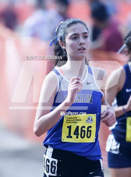 Thumbnail 3 in CIF State Cross Country Championships (Girls D2 Race) photogallery.