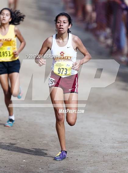 Thumbnail 2 in CIF State Cross Country Championships (Girls D2 Race) photogallery.