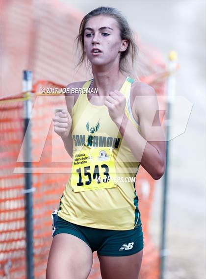 Thumbnail 2 in CIF State Cross Country Championships (Girls D2 Race) photogallery.