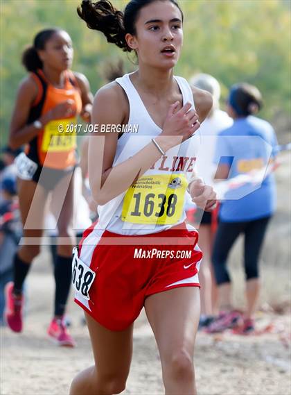 Thumbnail 2 in CIF State Cross Country Championships (Girls D2 Race) photogallery.