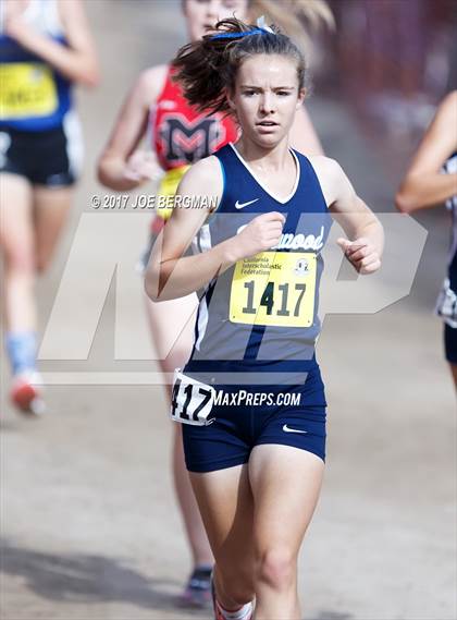 Thumbnail 3 in CIF State Cross Country Championships (Girls D2 Race) photogallery.
