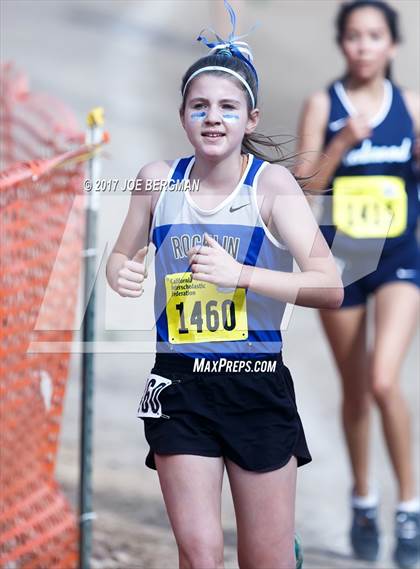 Thumbnail 2 in CIF State Cross Country Championships (Girls D2 Race) photogallery.