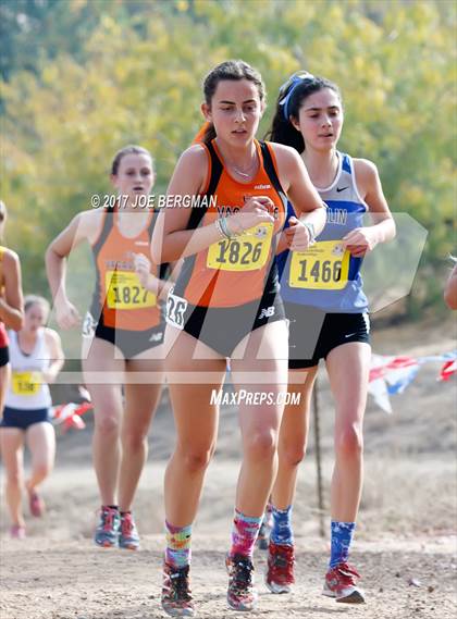 Thumbnail 3 in CIF State Cross Country Championships (Girls D2 Race) photogallery.