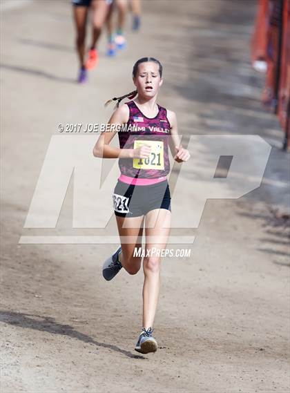 Thumbnail 3 in CIF State Cross Country Championships (Girls D2 Race) photogallery.