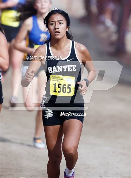 Thumbnail 2 in CIF State Cross Country Championships (Girls D2 Race) photogallery.