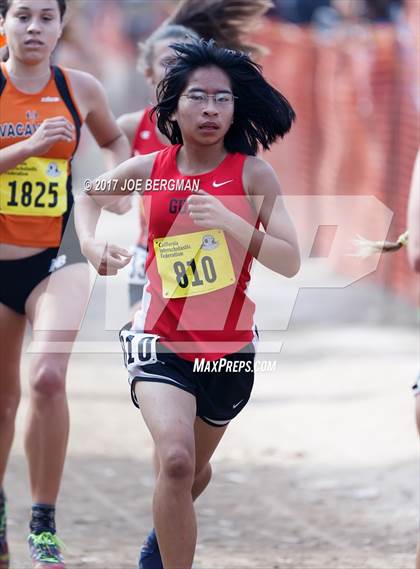 Thumbnail 2 in CIF State Cross Country Championships (Girls D2 Race) photogallery.