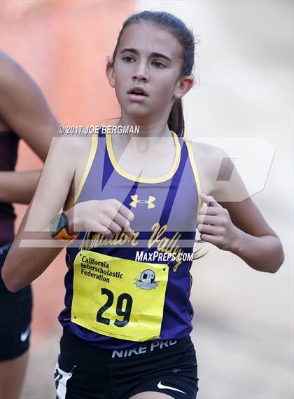 Thumbnail 3 in CIF State Cross Country Championships (Girls D2 Race) photogallery.