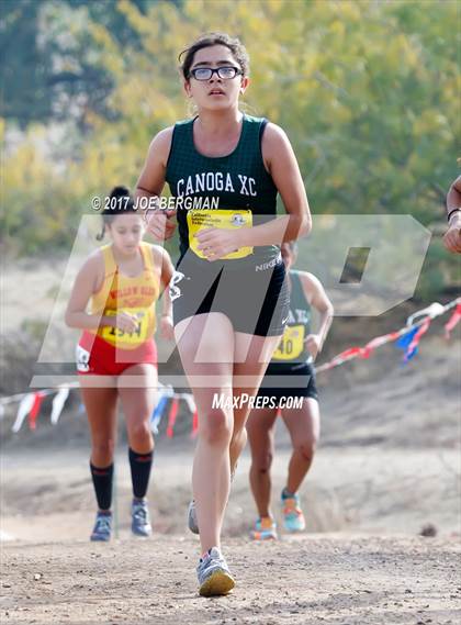 Thumbnail 3 in CIF State Cross Country Championships (Girls D2 Race) photogallery.