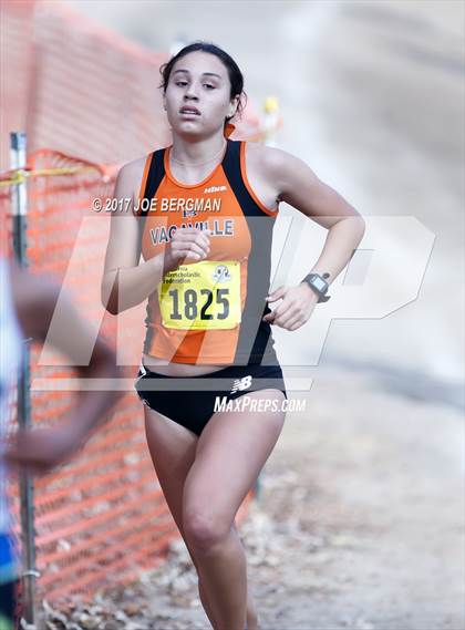 Thumbnail 2 in CIF State Cross Country Championships (Girls D2 Race) photogallery.