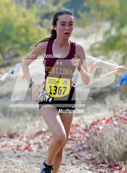 Thumbnail 3 in CIF State Cross Country Championships (Girls D2 Race) photogallery.
