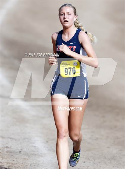 Thumbnail 3 in CIF State Cross Country Championships (Girls D2 Race) photogallery.