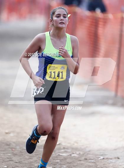 Thumbnail 1 in CIF State Cross Country Championships (Girls D2 Race) photogallery.