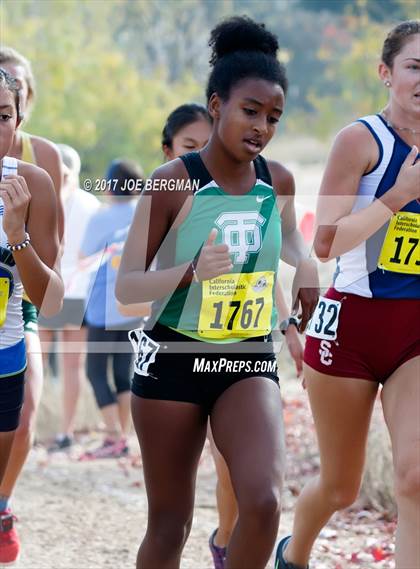Thumbnail 2 in CIF State Cross Country Championships (Girls D2 Race) photogallery.