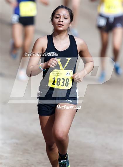 Thumbnail 3 in CIF State Cross Country Championships (Girls D2 Race) photogallery.