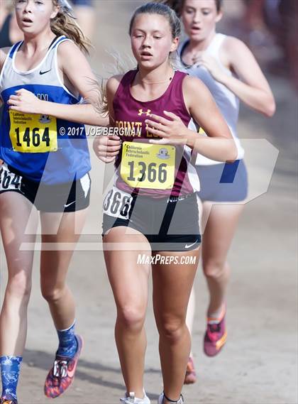 Thumbnail 1 in CIF State Cross Country Championships (Girls D2 Race) photogallery.