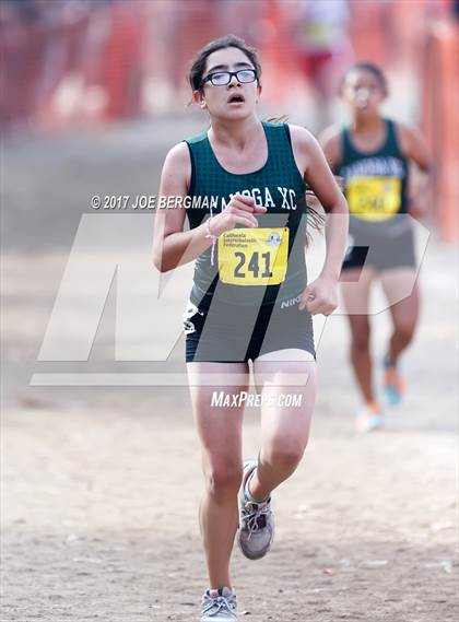 Thumbnail 2 in CIF State Cross Country Championships (Girls D2 Race) photogallery.
