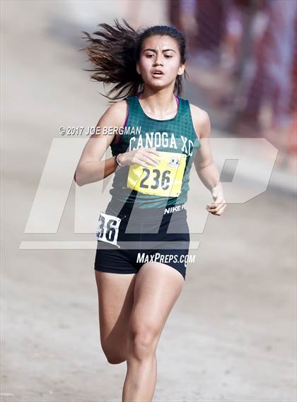 Thumbnail 3 in CIF State Cross Country Championships (Girls D2 Race) photogallery.