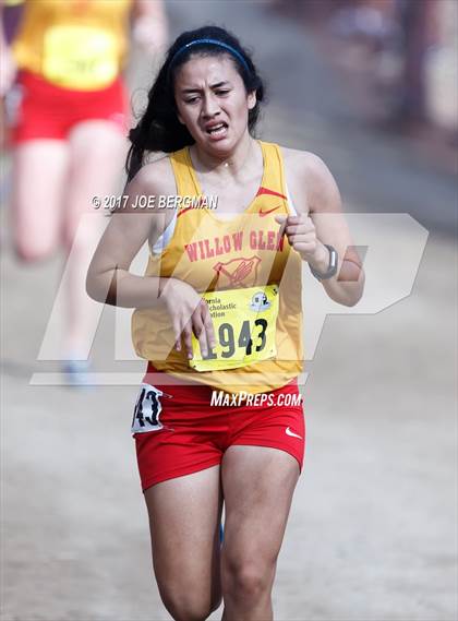 Thumbnail 3 in CIF State Cross Country Championships (Girls D2 Race) photogallery.