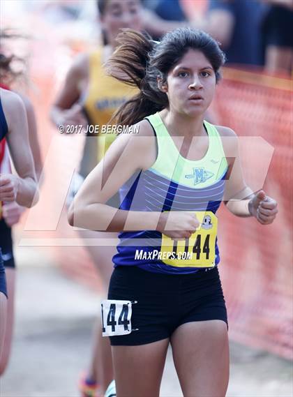 Thumbnail 1 in CIF State Cross Country Championships (Girls D2 Race) photogallery.