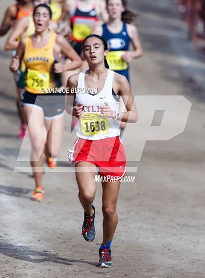 Thumbnail 3 in CIF State Cross Country Championships (Girls D2 Race) photogallery.