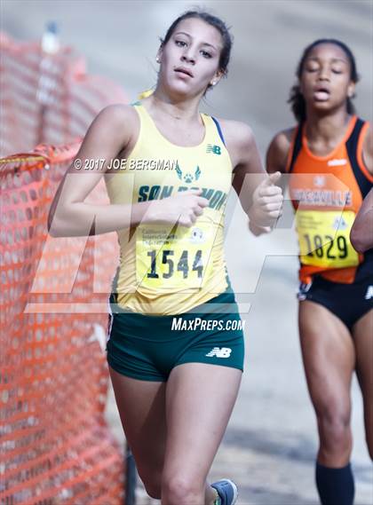 Thumbnail 3 in CIF State Cross Country Championships (Girls D2 Race) photogallery.