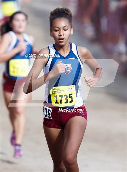 Thumbnail 2 in CIF State Cross Country Championships (Girls D2 Race) photogallery.