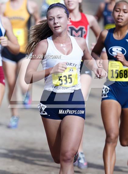 Thumbnail 2 in CIF State Cross Country Championships (Girls D2 Race) photogallery.