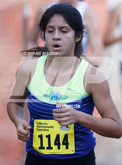 Thumbnail 2 in CIF State Cross Country Championships (Girls D2 Race) photogallery.