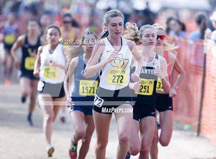 Thumbnail 2 in CIF State Cross Country Championships (Girls D2 Race) photogallery.