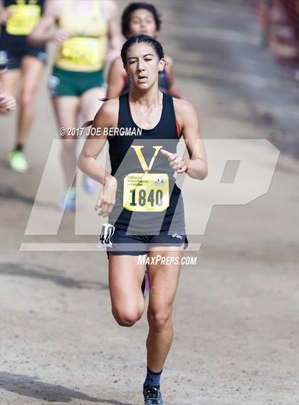 Thumbnail 3 in CIF State Cross Country Championships (Girls D2 Race) photogallery.