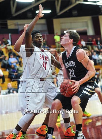 Thumbnail 2 in Sabis International vs Longmeadow (Spalding HoopHall Classic) photogallery.