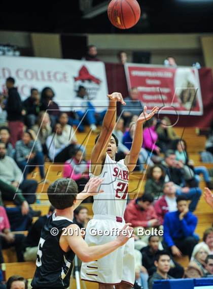 Thumbnail 2 in Sabis International vs Longmeadow (Spalding HoopHall Classic) photogallery.