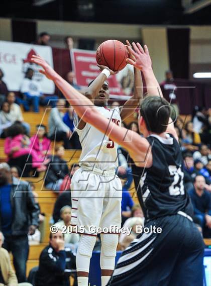 Thumbnail 3 in Sabis International vs Longmeadow (Spalding HoopHall Classic) photogallery.