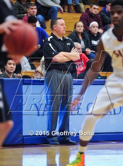 Thumbnail 1 in Sabis International vs Longmeadow (Spalding HoopHall Classic) photogallery.