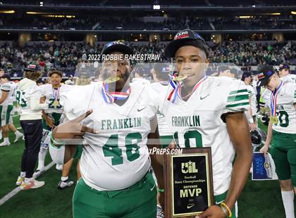 Thumbnail 1 in Franklin @ Brock (UIL 3A Division 1 Final) photogallery.