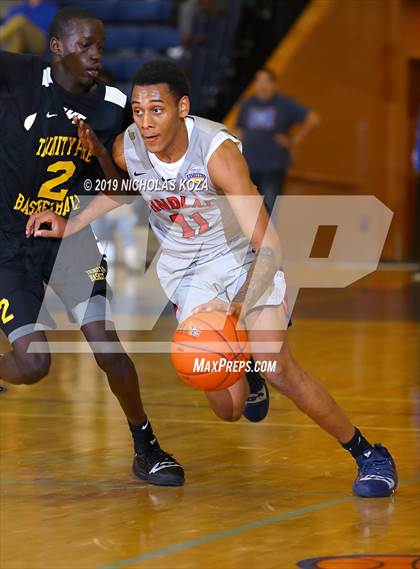Thumbnail 2 in Findlay Prep vs. Trinity International (Tarkanian Classic) photogallery.