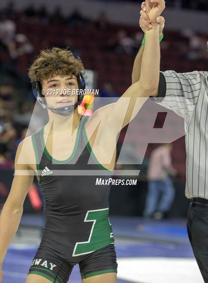 Thumbnail 3 in CIF State Boys Wrestling Championships (3rd/4th Place Matches) photogallery.
