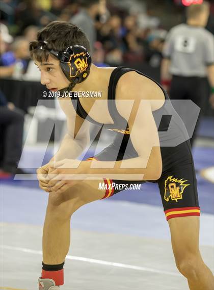 Thumbnail 3 in CIF State Boys Wrestling Championships (3rd/4th Place Matches) photogallery.