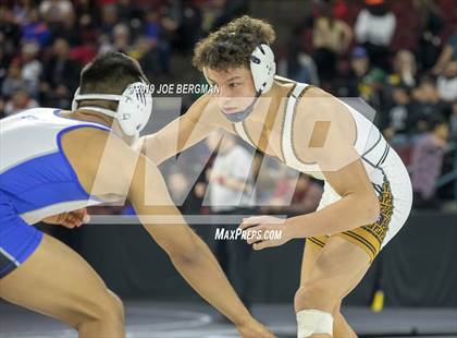 Thumbnail 2 in CIF State Boys Wrestling Championships (3rd/4th Place Matches) photogallery.