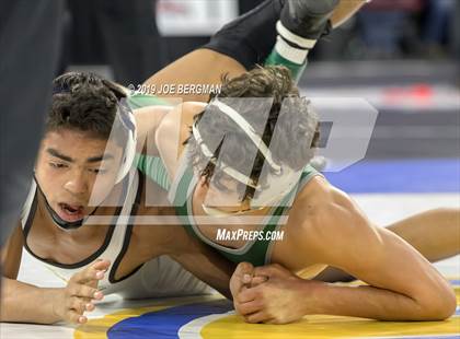 Thumbnail 2 in CIF State Boys Wrestling Championships (3rd/4th Place Matches) photogallery.