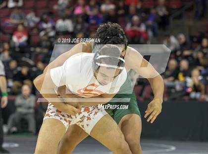 Thumbnail 2 in CIF State Boys Wrestling Championships (3rd/4th Place Matches) photogallery.