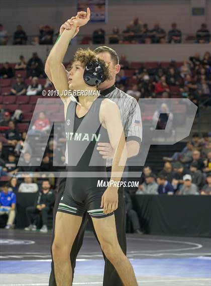Thumbnail 3 in CIF State Boys Wrestling Championships (3rd/4th Place Matches) photogallery.