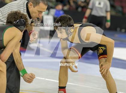 Thumbnail 1 in CIF State Boys Wrestling Championships (3rd/4th Place Matches) photogallery.