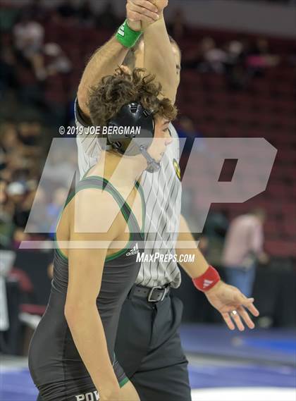 Thumbnail 3 in CIF State Boys Wrestling Championships (3rd/4th Place Matches) photogallery.