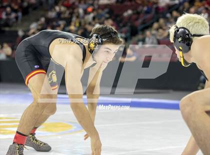 Thumbnail 1 in CIF State Boys Wrestling Championships (3rd/4th Place Matches) photogallery.