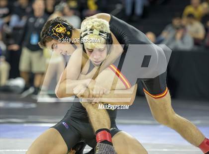 Thumbnail 3 in CIF State Boys Wrestling Championships (3rd/4th Place Matches) photogallery.