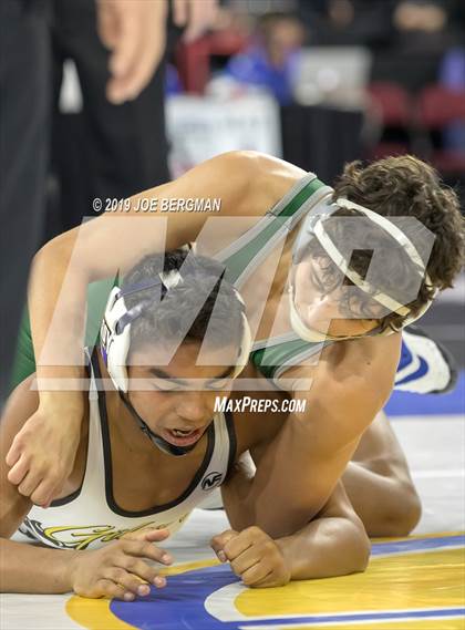Thumbnail 3 in CIF State Boys Wrestling Championships (3rd/4th Place Matches) photogallery.