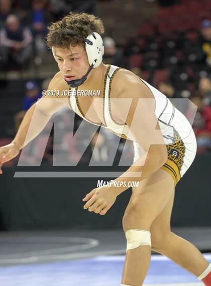 Thumbnail 2 in CIF State Boys Wrestling Championships (3rd/4th Place Matches) photogallery.