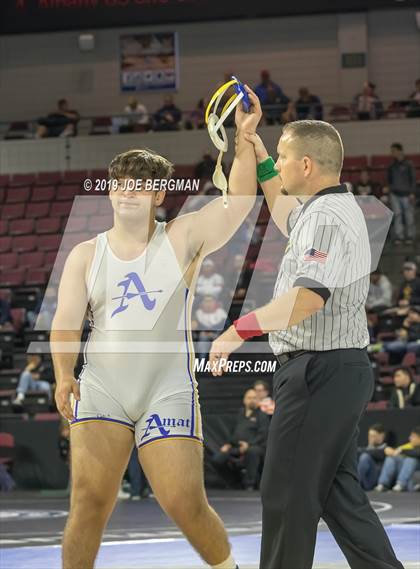 Thumbnail 2 in CIF State Boys Wrestling Championships (3rd/4th Place Matches) photogallery.