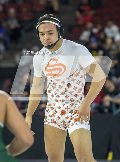 Thumbnail 1 in CIF State Boys Wrestling Championships (3rd/4th Place Matches) photogallery.